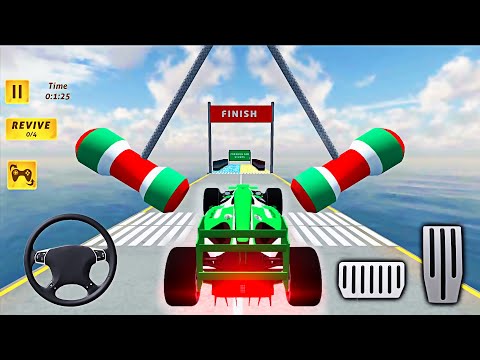 Formula Ramp Car Racing Stunts - Impossible (New Car) Tracks Simulator - Best Android GamePlay #3
