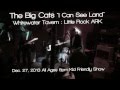 THE BIG CATS "I Can See Land" Whitewater 2013 All Ages Show 12/27 Little Rock Arkansas