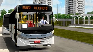🔵 [PROTON BUS SIMULADOR] MAPA TRANSCARIOCA - CAIO APACHE VIP2 VW PADRÃO PEGASO SUCATEADO
