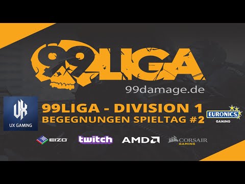 UX Gaming vs. EURONICS | 99Damage Liga Saison #2 | de_cobblestone Map 1