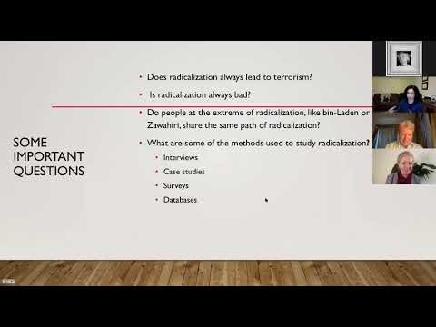 Sophia Moskalenko on "Radicalization and Martyrdom"