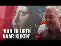 Meisje met de parel huizenhoog te zien op muur in Zuid