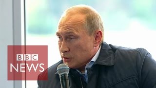 Putin says situation in Ukraine reminds him of WW2 - BBC News