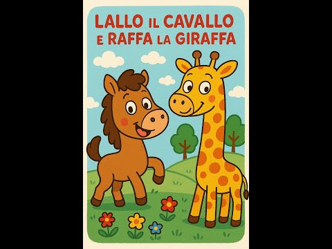Lallo il cavallo e Raffa la giraffa - canzone filastrocca per bambini