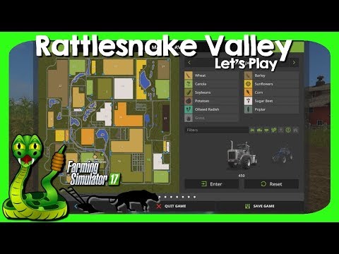 Let's Play Farming Simulator 17 RATTLESNAKE VALLEY V2.0 Episode 11