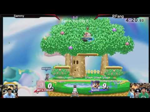 SitC6 Sm4sh Singles - WSF : RFang (Mario) vs Sammy (Meta Knight) Part 2