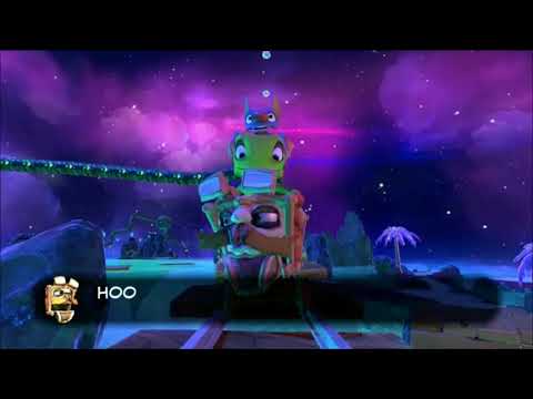 Let's play Yooka-Laylee part 34 Galleon Galaxy 100% Done