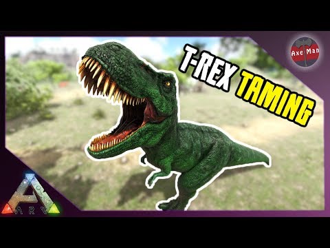 T-REX TAMING...THE HARD WAY | JURASSIC ARK | ARK SURVIVAL EVOLVED [EP35]