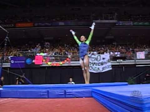 Tasha Schwikert - Uneven Bars - 2001 U.S. Gymnastics Championships - Women - Day 2