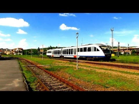 Desiro DMU Greeting in Oradea (11 06 2013)