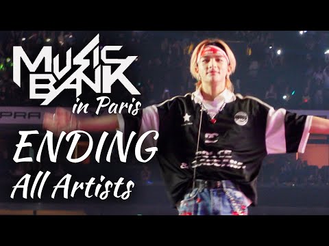 [4K] MUSIC BANK in PARIS ENDING - All Artists  FRONT STAGE  Fancam