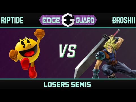 Riptide (Pac-Man) vs Broshii (Cloud, Byleth) - Edge Guard 38 Losers Semis