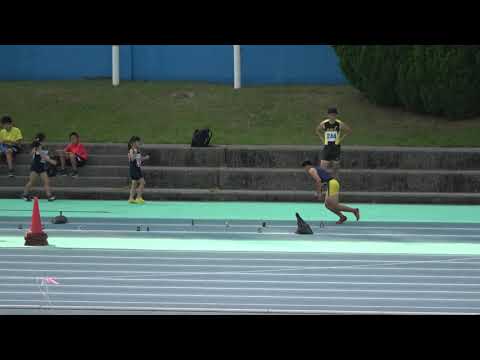 2020 1011 延岡選手権 中学・一般男子 走幅跳（視点②・背面）