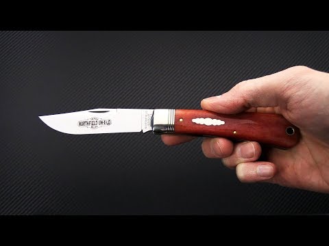 Northfield #43 Oregon Trapper Orange Camel Bone with Polished