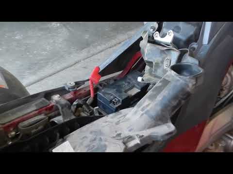 Battery Install Yamaha Raptor