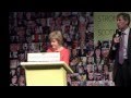 Nicola Sturgeon - SNP Members Rally Edinburgh.