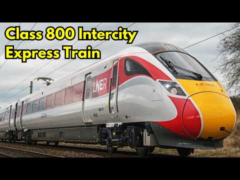 Class 800 Intercity Express Train – The New Era of UK Rail Travel #class800 #fyp #iet #azuma #train