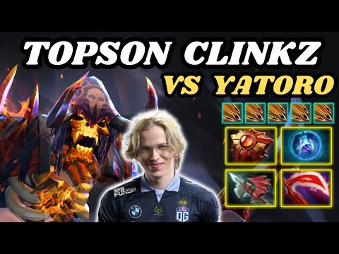 🔥 TOPSON Clinkz Midlane Highlights 21K NET WORTH 🔥 Insane Damage By Topson - Dota 2