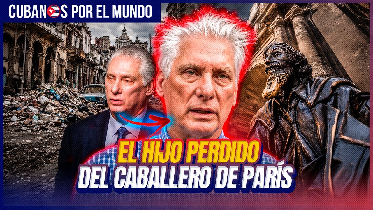 Despeinado y demacrado, Miguel Díaz-Canel se monta un show con la "prensa"
