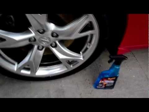 Meguiars Hot wheels alluminum cleaner test results/review on my Nissan 370z