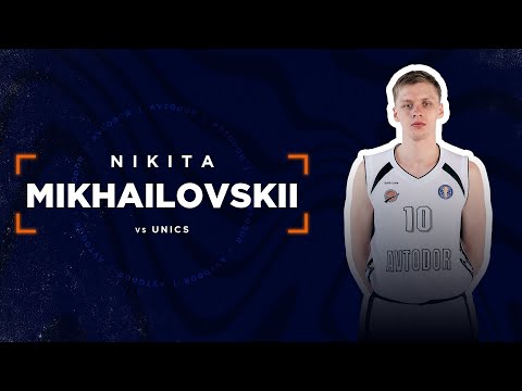 Nikita Mikhailovskii With 26 PTS, 6 REB & 8 AST in his last Game of the 2021/22 season