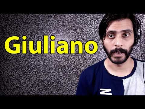 How To Pronounce Giuliano