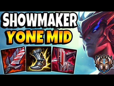 DK ShowMaker YONE vs SYNDRA [ MID ] Patch 11.5 Korea Challenger ✅