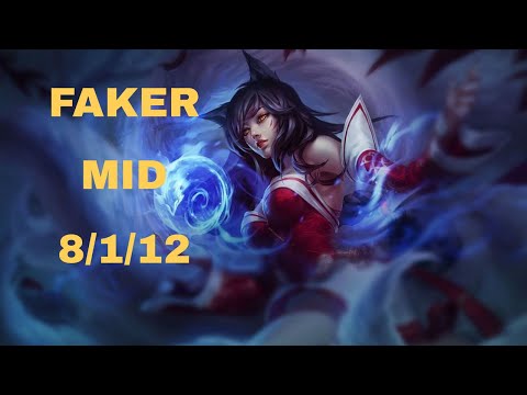 T1 *FAKER* AHRI MID vs SWAIN