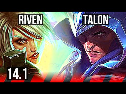 RIVEN vs TALON (TOP) | Legendary, 13/2/5 | BR Master | 14.1