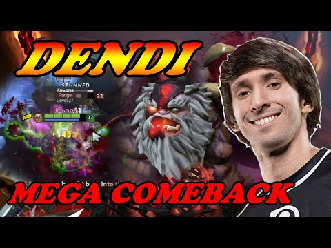 Dendi Pudge signature hero epic Mega comeback | Giveaway | Dota 2 Pro Play