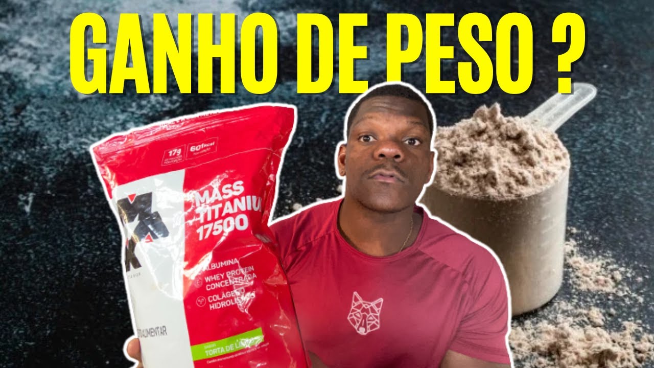 Hipercalórico Max Titanium 3KG é Bom  MASS TITANIUM 17500 Como Tomar 