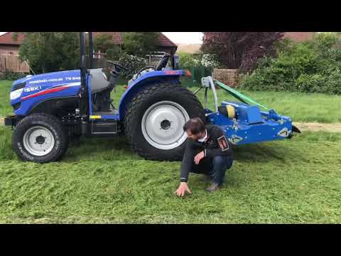 Major Sichelmäher an Iseki TG6490 läuft perfekt / Stavermann stellt vor / auch Sportplatzpflege