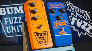 Video thumbnail for FORGOTTEN SOLA SOUND FUZZES! Macaris Colorsound Fuzz & BUM Fuzz Unit by D*A*M (Demo) by Jackson Brooksby