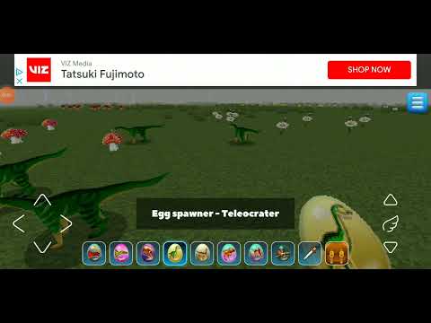 Dino Craft Survive & Craft - Spawn Teleocrater Scene