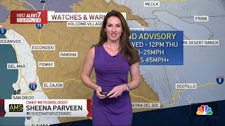 San Diego weather today: Sheena Parveen's forecast for Feb. 4, 2026 | NBC 7 San Diego
