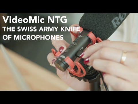Rode VideoMic NTG Camera-mount Shotgun Microphone | Sweetwater Rode VideoMic NTG Camera-mount Shotgun Microphone | Sweetwater