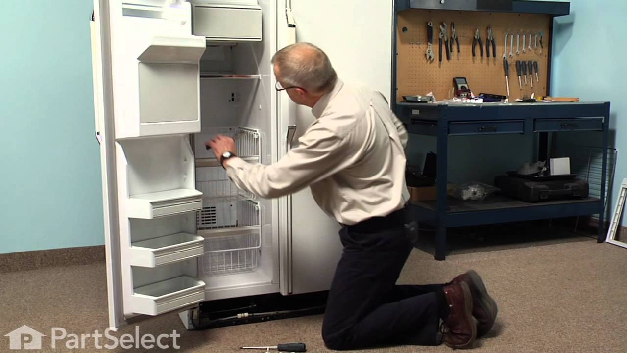 Replacing your Whirlpool Refrigerator STUD-SHELF