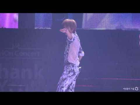 130907 MelOn 'Thank You' Concert - Nothing's over Sungjong focus