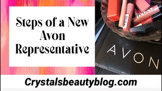 STEPS OF A NEW AVON REPRESENTATIVE