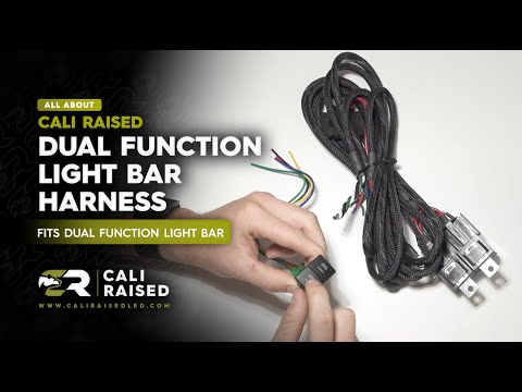 All About The Wiring Harness for Dual Function Light Bar