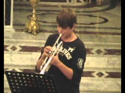 Davide Albanese 13 anni - Prelude da Te Deum.wmv