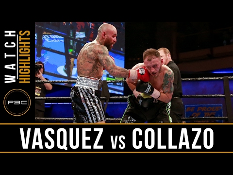 Vasquez vs Collazo HIGHLIGHTS: February 2, 2017 - PBC on FS1