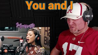 Morissette performs &quot;You And I&quot; LIVE on Wish 107.5 Bus REACTION