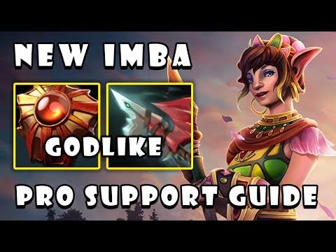 How To Play PRO Support GODLIKE Enchantress | Guides Gameplay - Dota 2 7.29