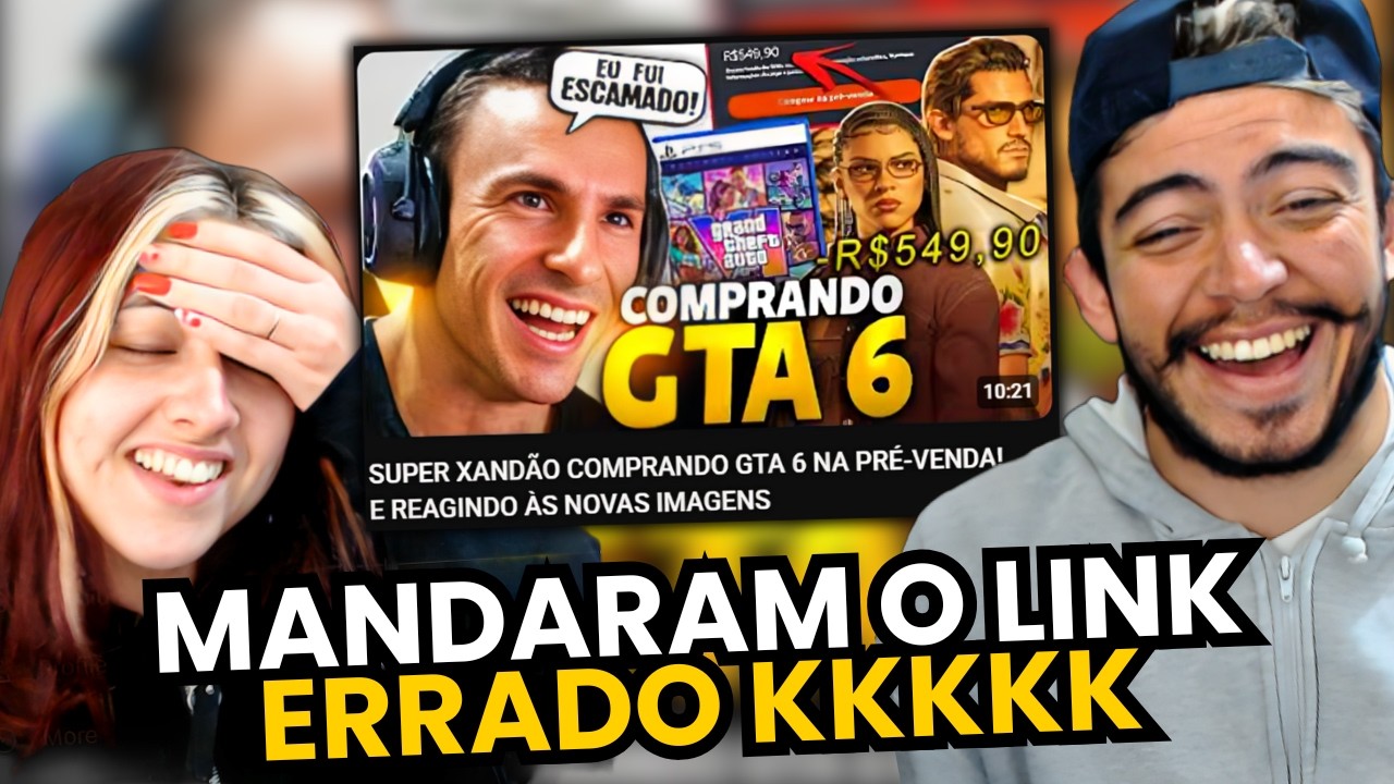 SUPER XANDÃO COMPRANDO GTA 6 NA PRÉ-VENDA! E REAGINDO ÀS NOVAS IMAGENS | REACT
