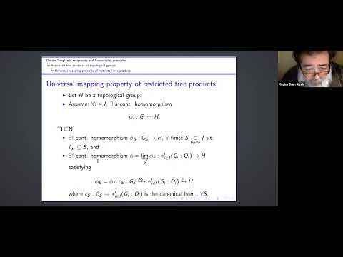K. İlhan İkeda - On the Langlands reciprocity and functoriality principles