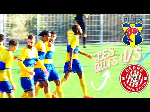 Les Buts Le Sporting Club Toulon  s'impose contre le premier du classement Berre Sp.C  régional 2
