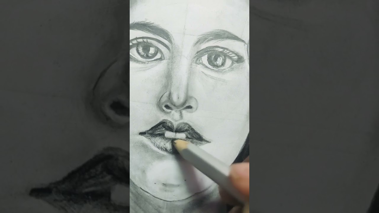 #25th drawing #a random girl this time #Prarthana