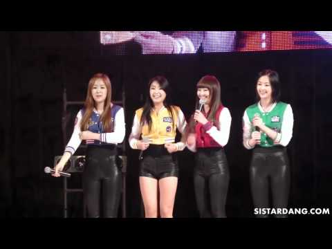 [HD][FANCAM] 110526 씨스타/SISTAR - Talk 1 @ Kangnam University