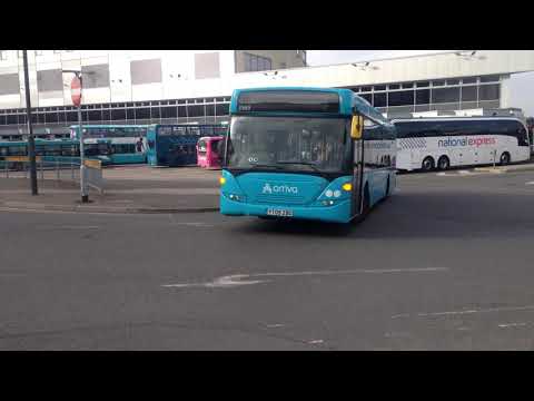 Arriva Midland Scania OMNICITY 3569 at Derby bus station